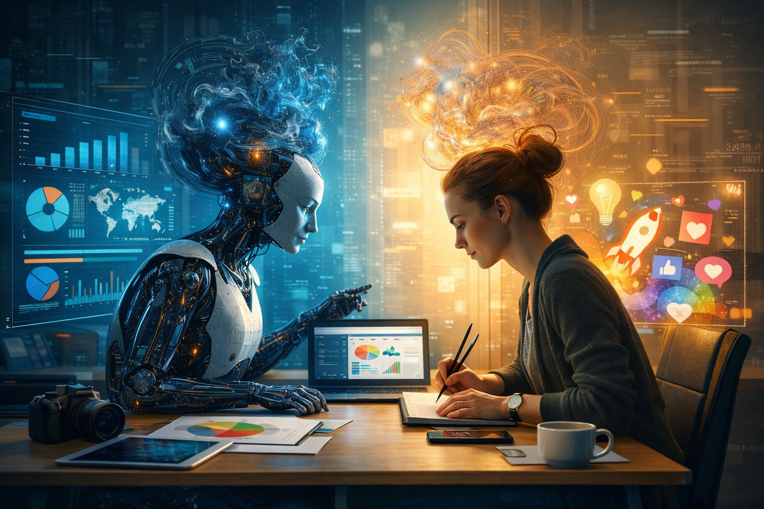 How AI Is Changing Digital Marketing Without Replacing Human Creativity