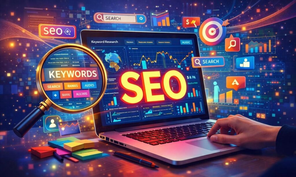 SEO and keyword research for Digital Marketing Services in Kottayam